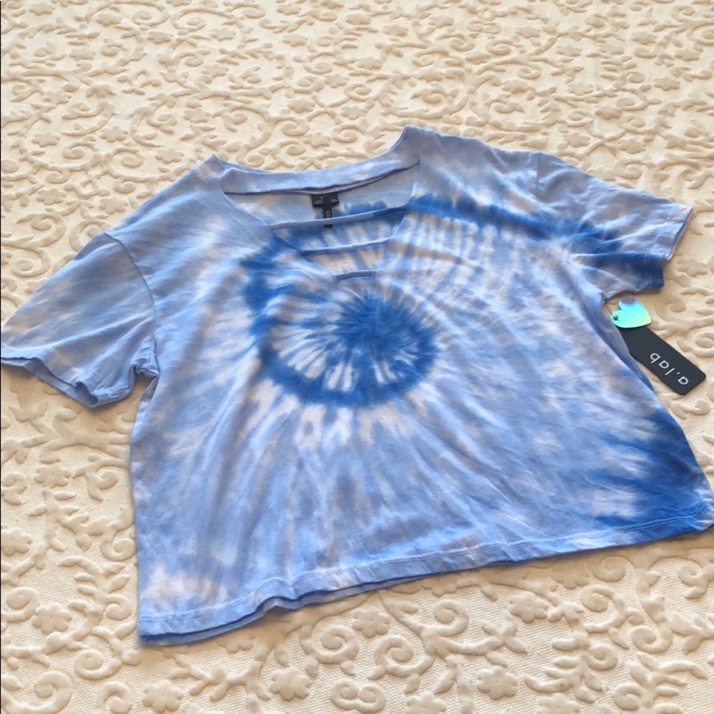 🔥Tye-Dye a.lab crop top-NEW W/Tags-from Zumiez